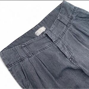 Free People grey wash Denim Jean Size 8